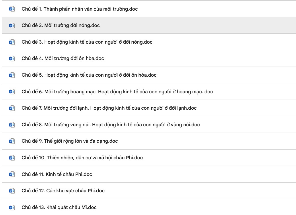 [KHO TÀI LIỆU GIÁO ÁN] BỘ TÀI LIỆU BỒI DƯỠNG HỌC SINH GIỎI ĐỊA LÍ 7 SGK CHƯƠNG TRÌNH MỚI NĂM 2026 (FILE WORD)