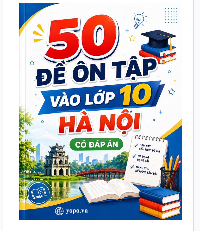 [KHO TÀI LIỆU GIÁO ÁN] 50 ĐỀ THỰC CHIẾN VÀO 10 HÀ NỘI NĂM 2026 BỘ ĐỀ THI THỬ VÀO 10 MÔN TIẾNG ANH SÁT ĐỀ THI THẬT CÓ ĐÁP ÁN
